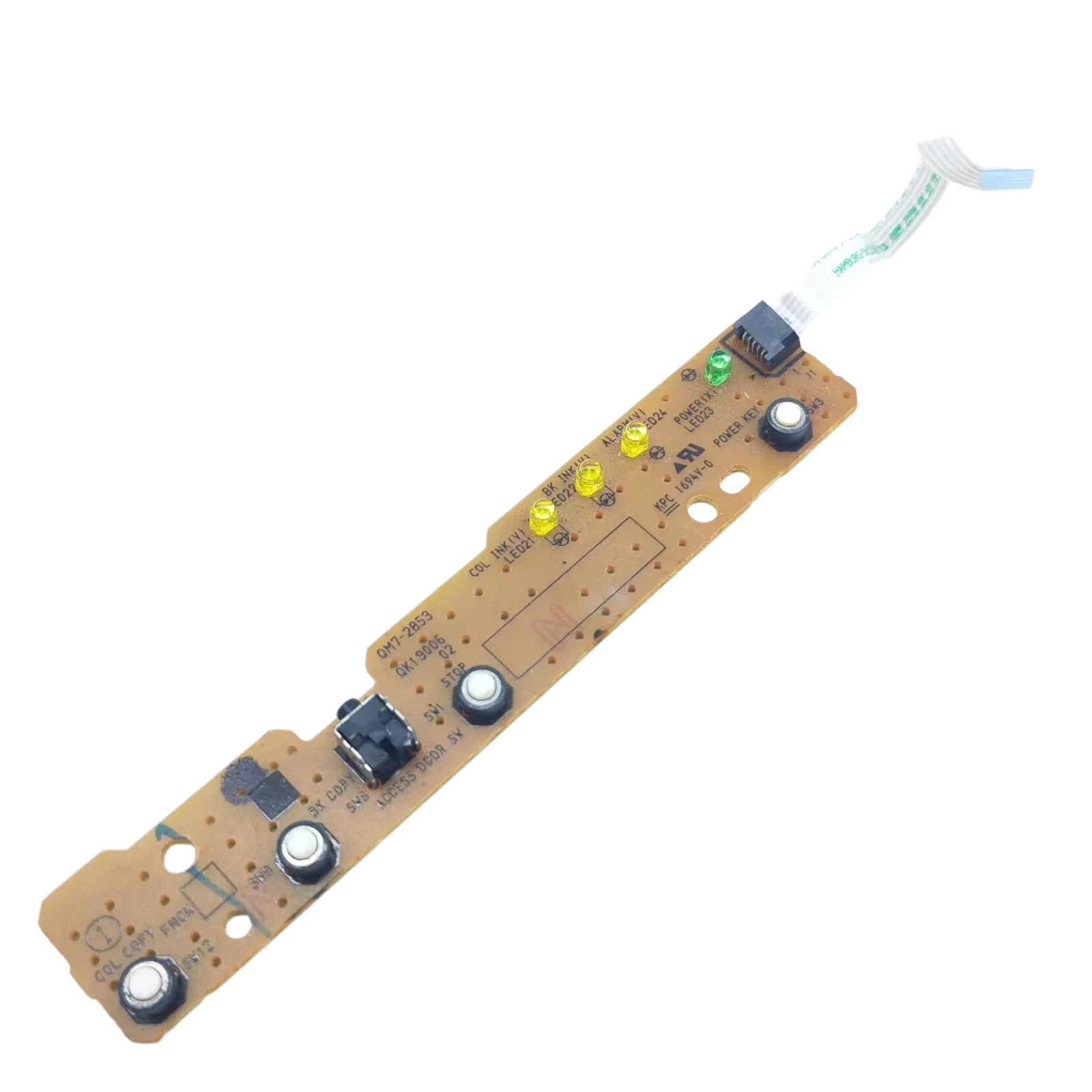 

Key Button Board fits for Canon MG2580 E410 MG2522 MG2570 QM7-2853 MG 2580 E400 MG2550