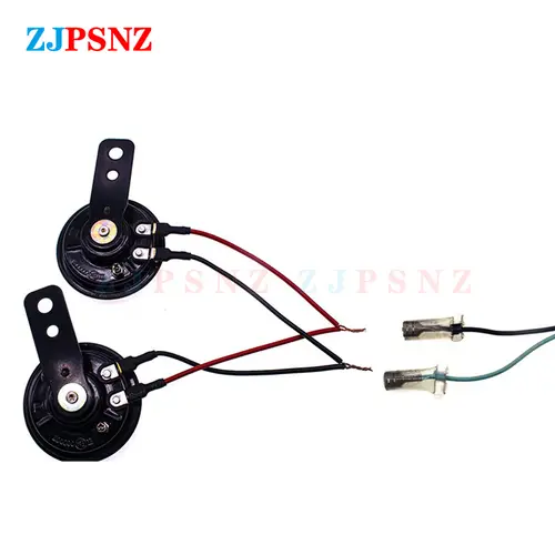 Universal Scooter Horn 6V 12V 24V 36V 48V 60V 72V E-Bikes Motorcycle Electric Horn Kits 110db Waterproof Round Loud Horn Speaker - Image 5