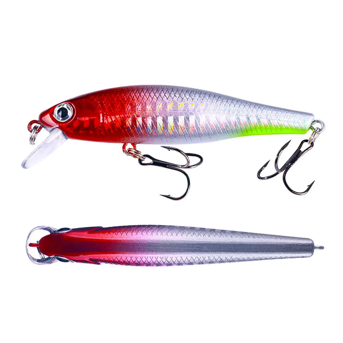 Minnow Crank Wobbler Jerkbait Angelköder 8,8 cm 9G Isca Künstlicher Carkbait Swimbait Tackle für Barsch Hecht Karpfen