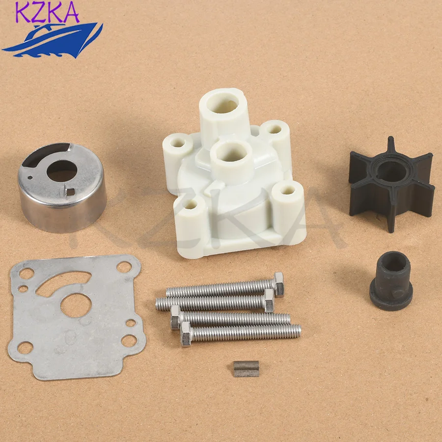 

Ремкомплект водяного насоса 3B2-87322-0 для подвесного двигателя Nissan Tohatsu 8HP NS8B NSF8A NSF8A2 9,8HP NS9.8B NSF9.8A 3B2-87322 3B2873220M