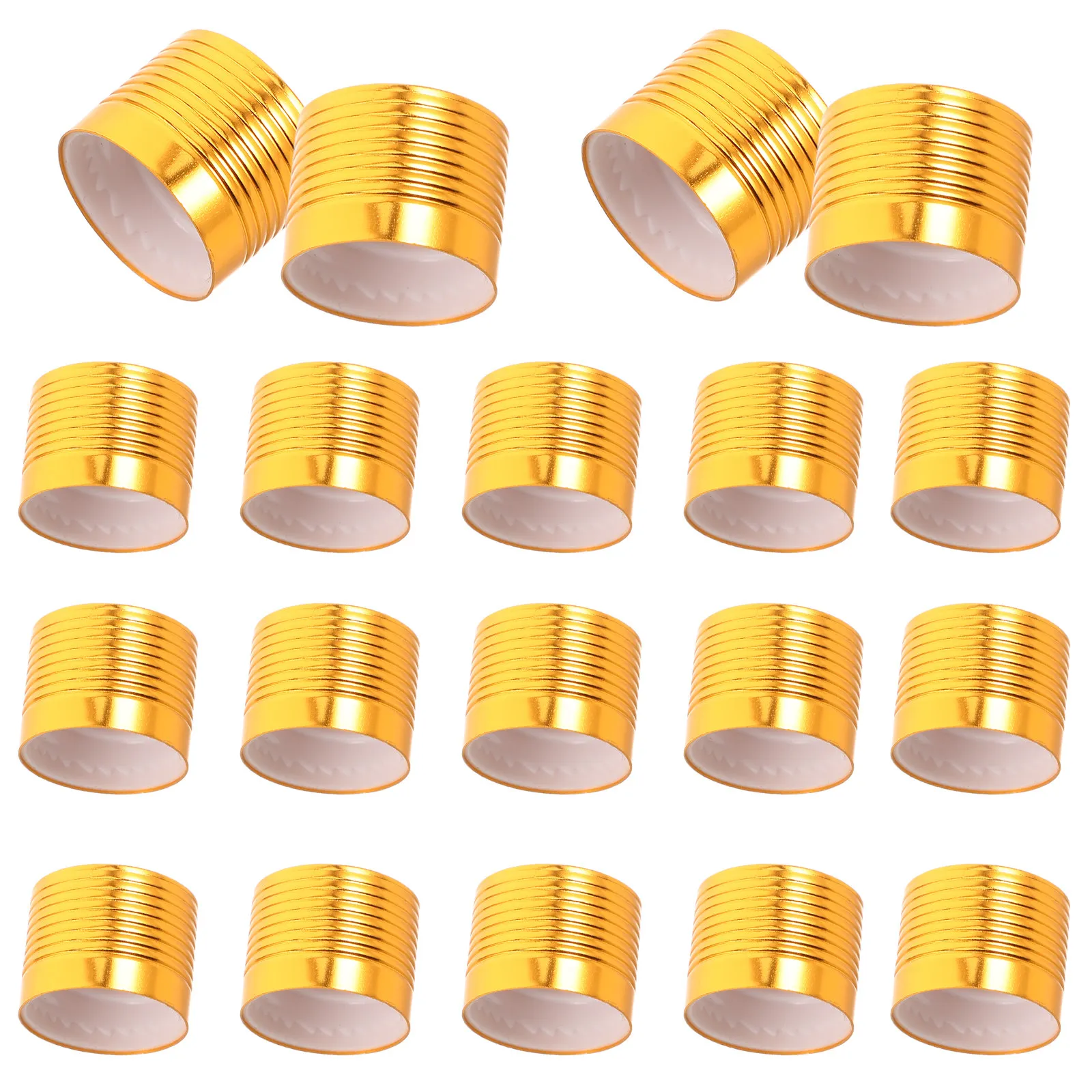 30Pcs Aromatherapy Bottle Caps Leakproof Plastic Screw Oil Caps for Essential Oil Bottles Fragrance Diffuser Replacement Perfume