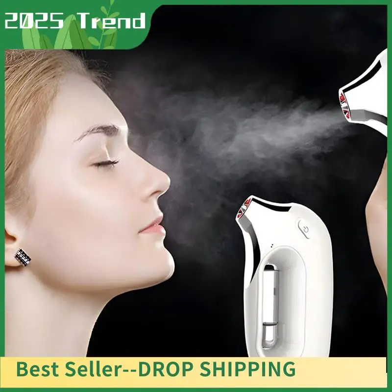 ATP3-Inyección de oxígeno de mano piel facial niebla hidratante aerógrafo portátil mini cilindro de oxígeno rojo