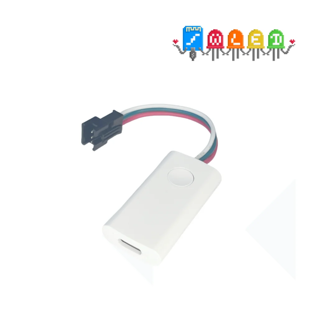 WLED   Slim 5V Type C  WS2812B  Light Strip Controller