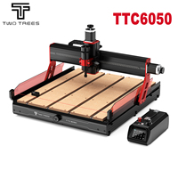 Twotrees TTC6050 CNC Router Machine Wood Carving Turning Machine 600x500x100mm Atc Service Router Motor Bearing Core