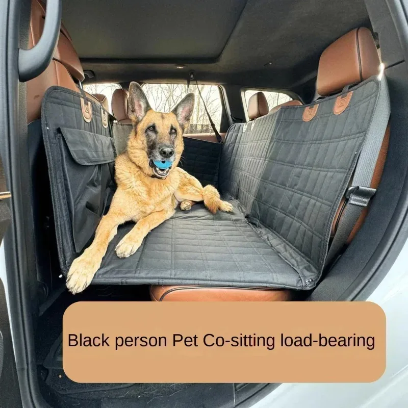 

Large Dog Car Back Seat Cover Waterproof Durable Pet Protection Mat Bearing 130kg for Cars Trucks SUVs Travel Protective Cover