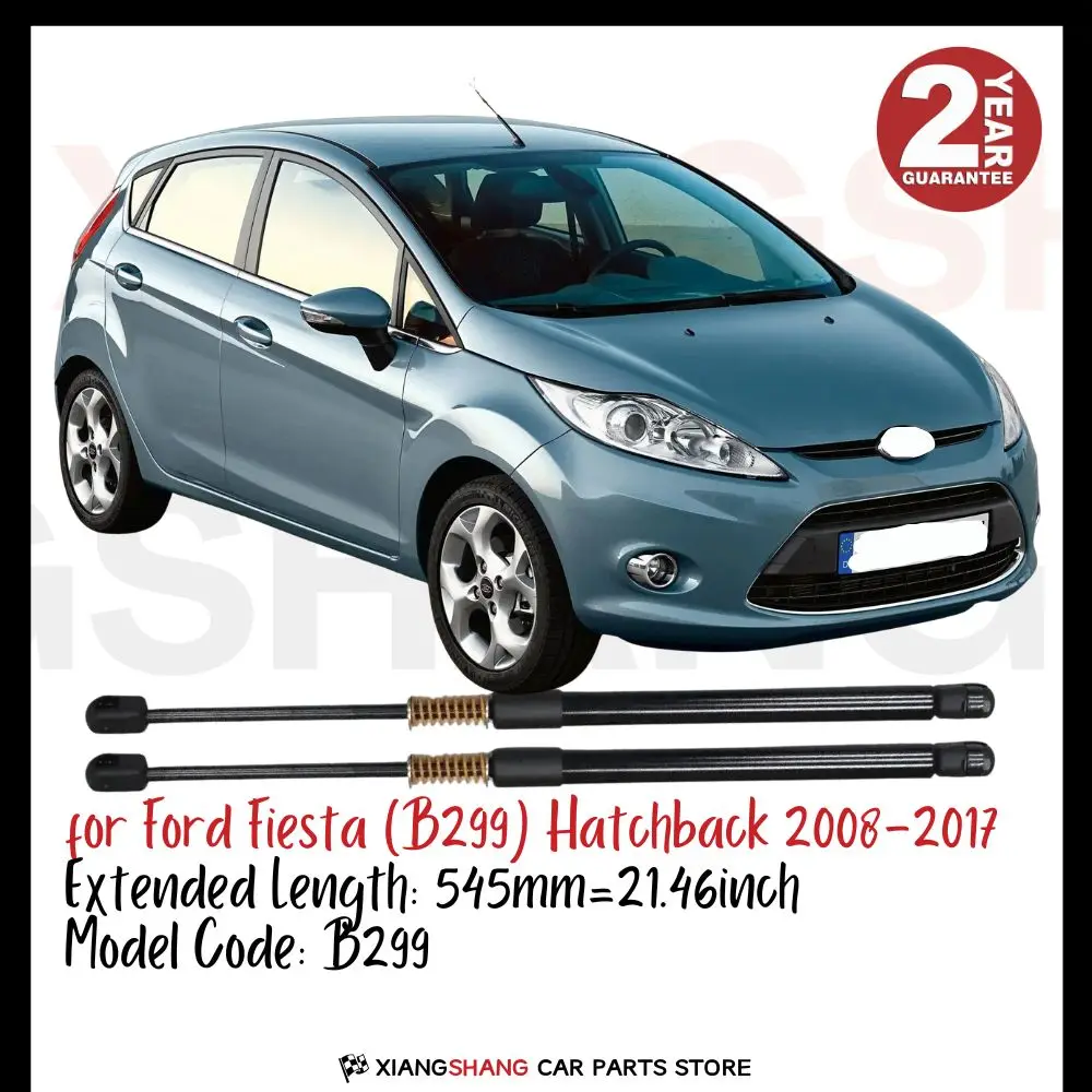 

2pcs Rear Tailgate Damper for Ford Fiesta (B299) Hatchback 2008-2017 WITH SPRING Trunk Boot Gas Charged Gas Struts