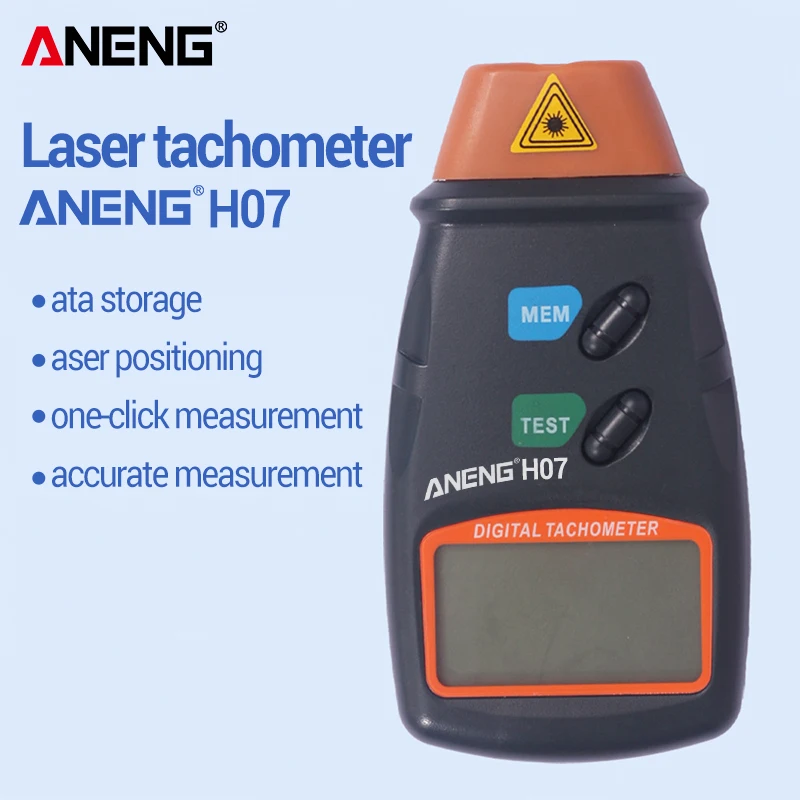 Тахометр ANENG H07 для точного и легкого измерения скорости