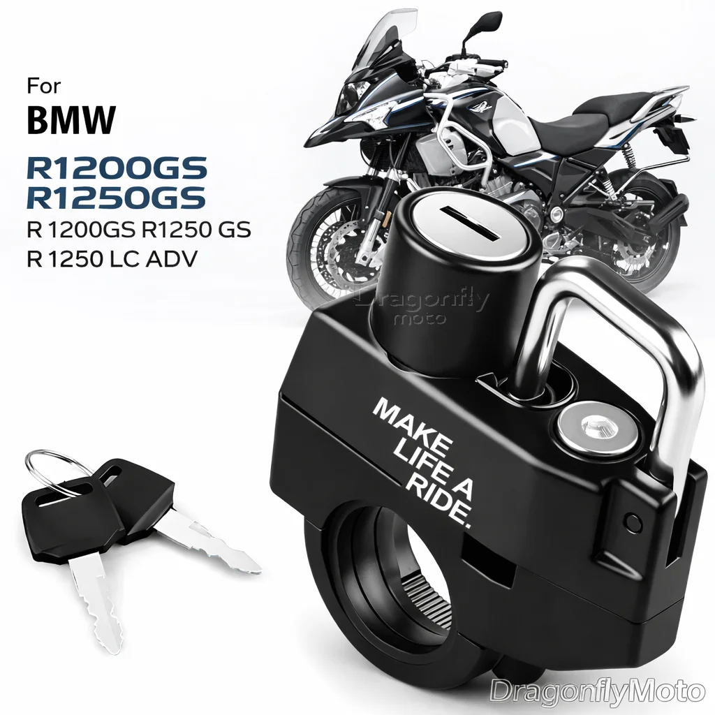Motorcycle Helmet Lock For BMW R1200GS R1250GS R 1200GS R1250 GS R 1250 LC ADV Anti-theft Locker Helmet Lock Locking Device