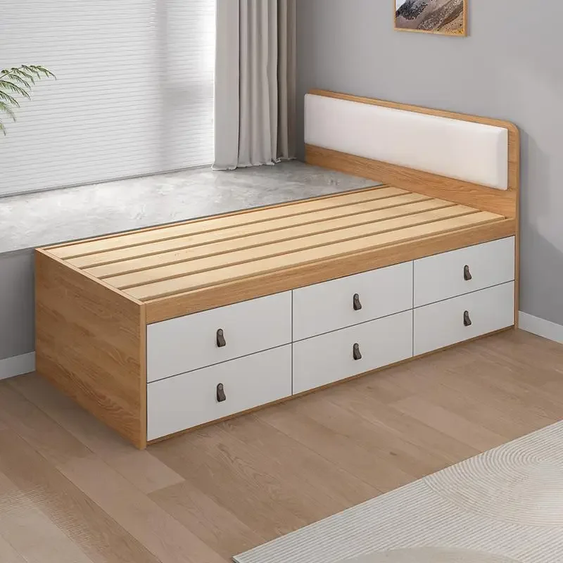 bay window renovation bed box splicing bed tatami storage bed small apartment space saving window sill extension connection