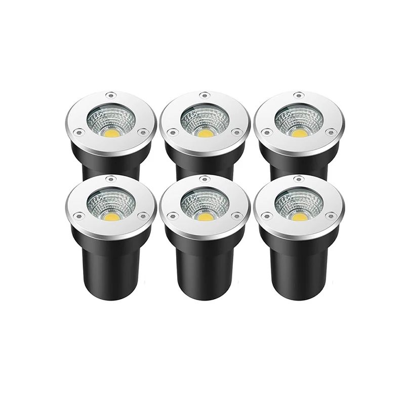 IP67 impermeável LED Jardim Iluminação, luz subterrânea, 5W, 10W, 15W, Enterrado Caminho Jardim, Step Floor, 220V, 110V, DC 12V