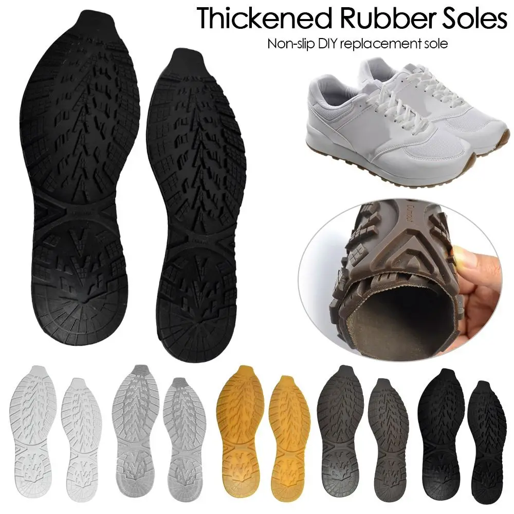 High Quality Cow Tendon Rubber DIY Replacement Sole Anti-Slip Anti-wear Sport Shoe Repair Grip Thick Rubber Pads Shoe