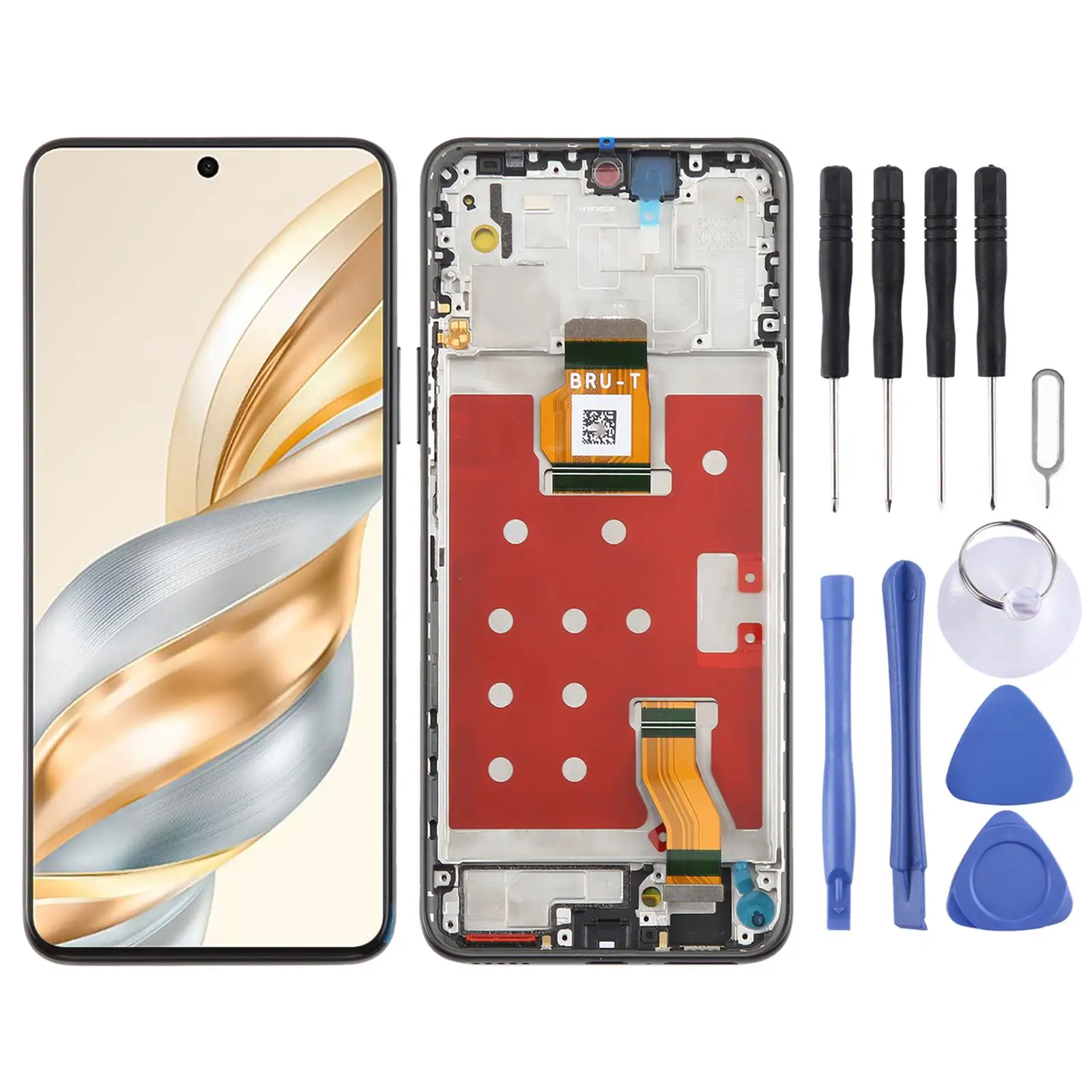 6,8 дюймовый TFT ЖК-экран для Honor X60 5G BRC-AN00 телефон дисплей сенсорный экран дигитайзер, ремонт Запасная часть