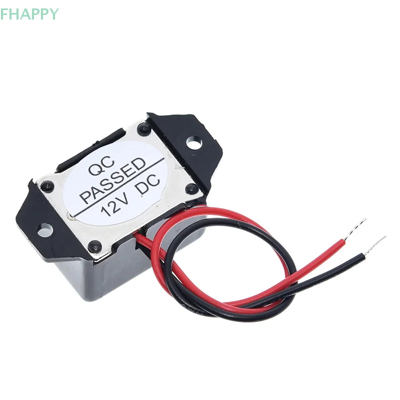 1 قطعة تيار مستمر 12 فولت 85dB إنذار الطنان إنذار إلكتروني صغير الطنان لهجة ثابتة الصافرة