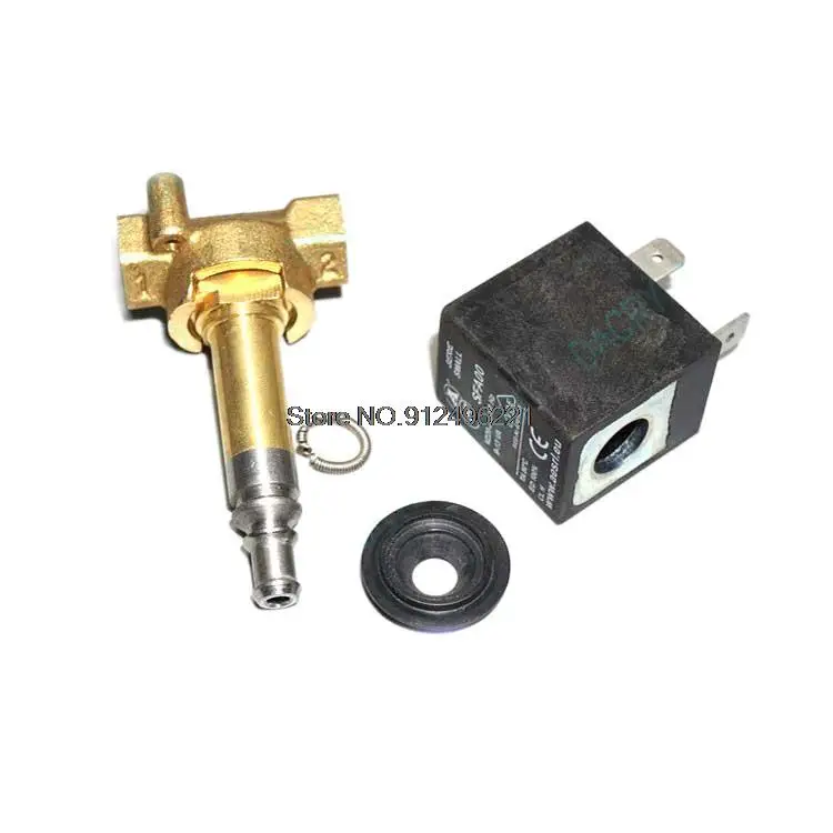 Coffee Machine Solenoid Valve AC 220V Interface G1/8 Normally Open Type High Temperature And High Pressure Steam Solenoid клап