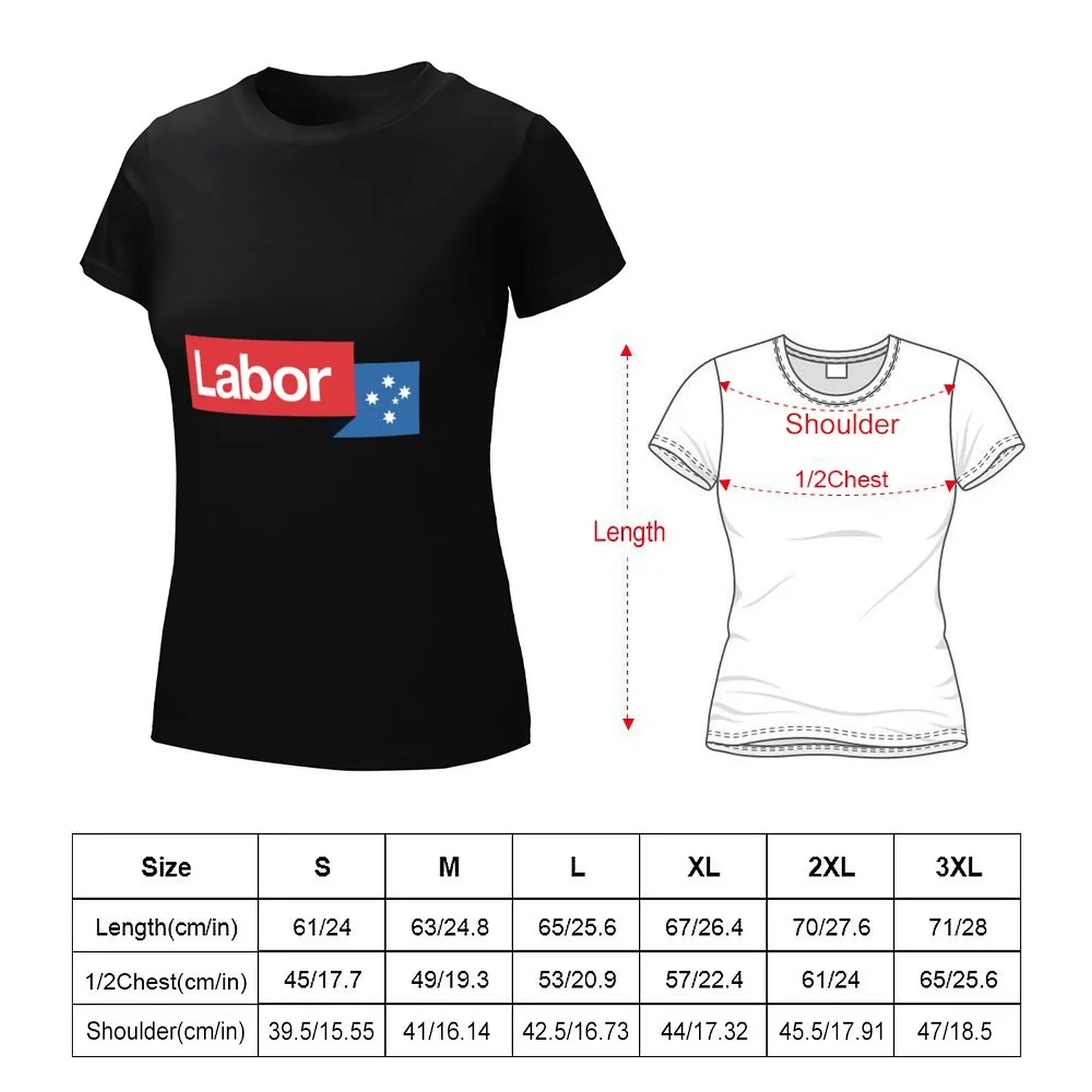 Australian Labor Party T-Shirt tops oversized lady clothes cat shirts for Women