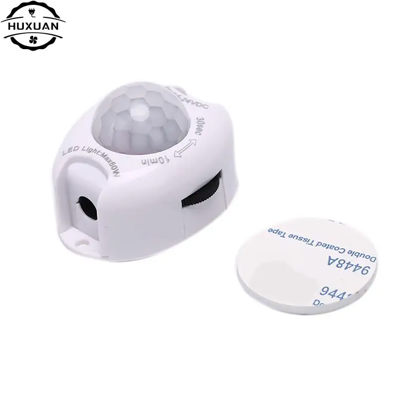 1PCS New Motion Sensor Light Switch 5V 24V DC Movement Detector Activated Automatic Switch