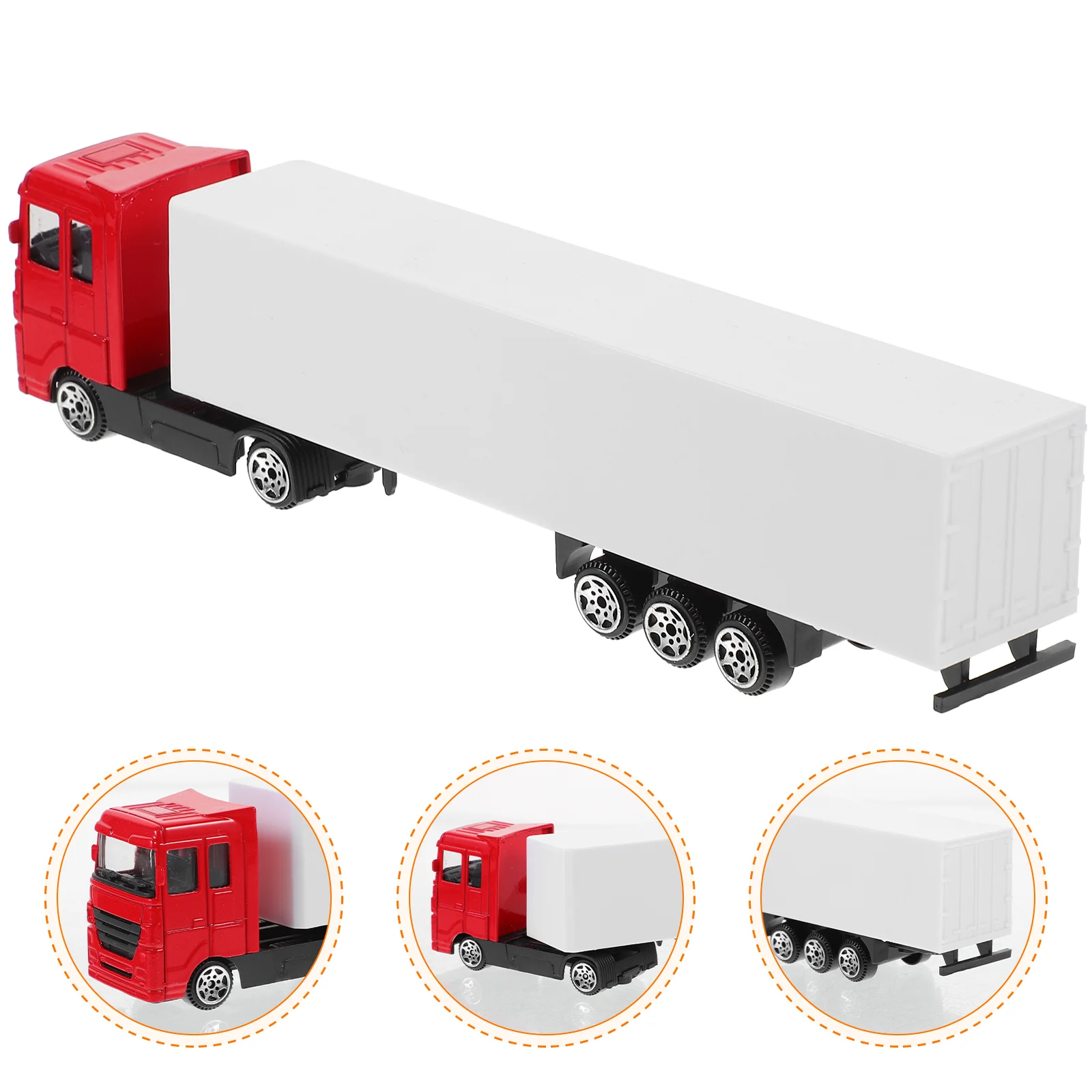 Truck Model Toy Kids Car Construction Suite Toddler Alloy Cognitive Mini Container