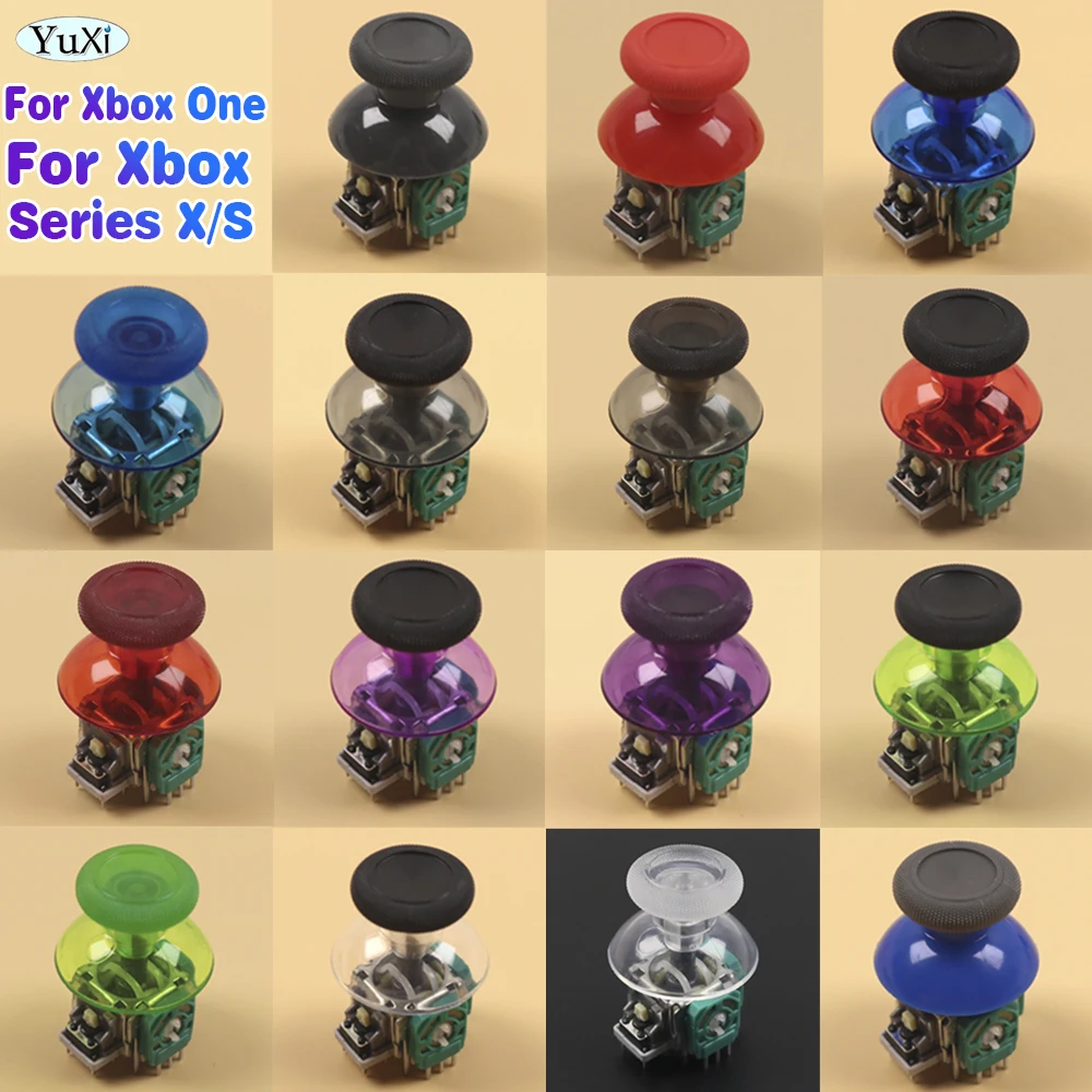 

1Set for Xbox One Series S X 3D Analog ThumbStick Cap Sensor Module Potentiometer Gamepad Controller Joystick Stick Button