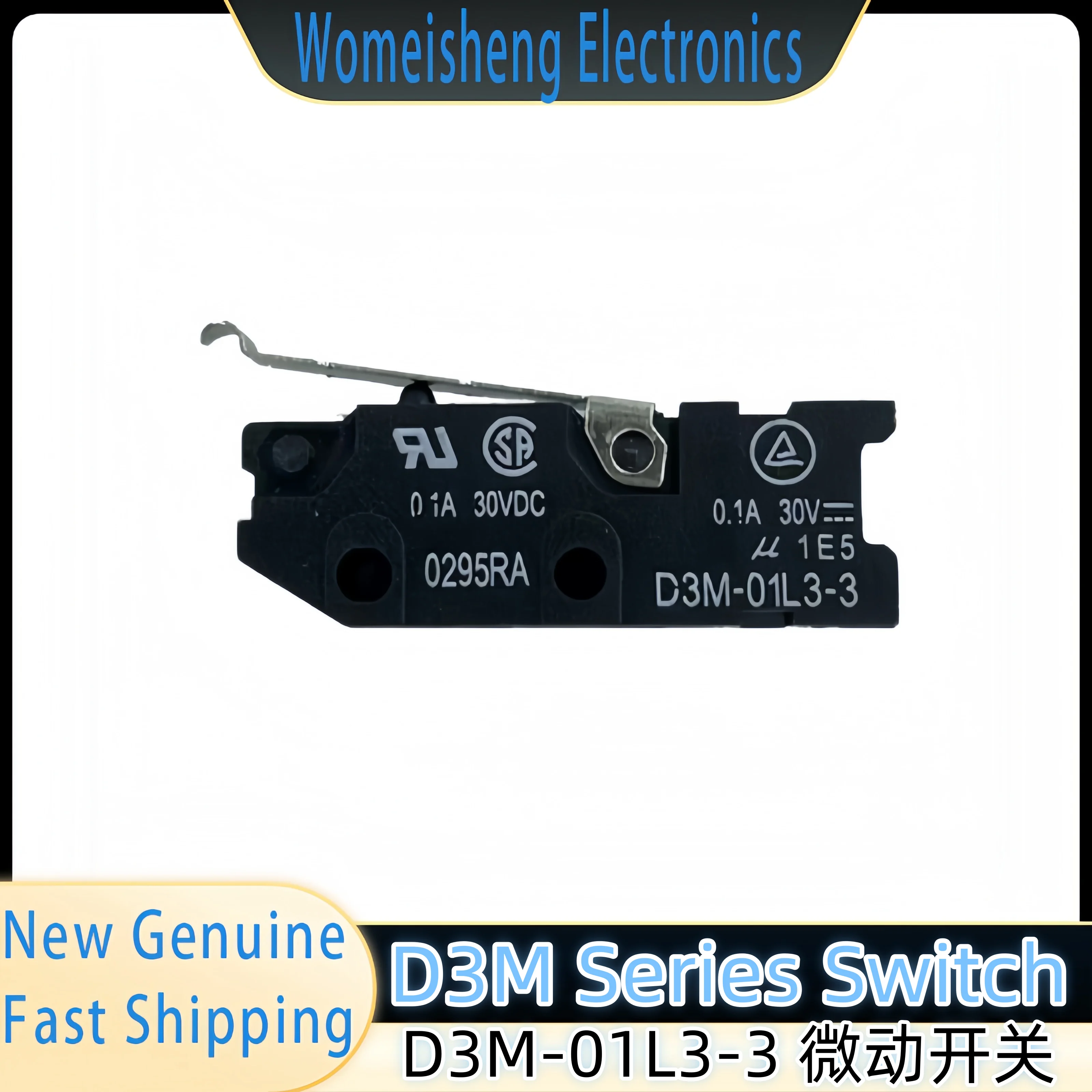 Brand new stock D3M-01L3-3 micro switch 1PCS