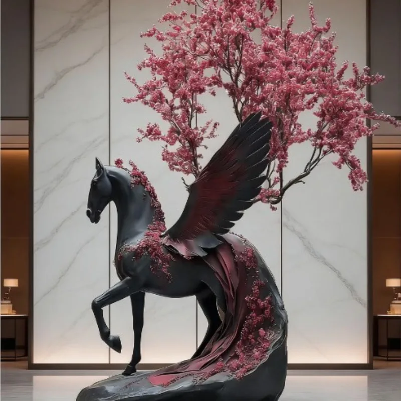 Crafts Spring Festival sculpture animal modeling large garden landscape New Year shopping mall 4