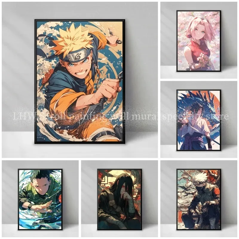 

Naruto Highquality Decorative Paintings Living Room Bedroom Entrance Decoration Background Birthday Gift Souvenir Gift Frameless