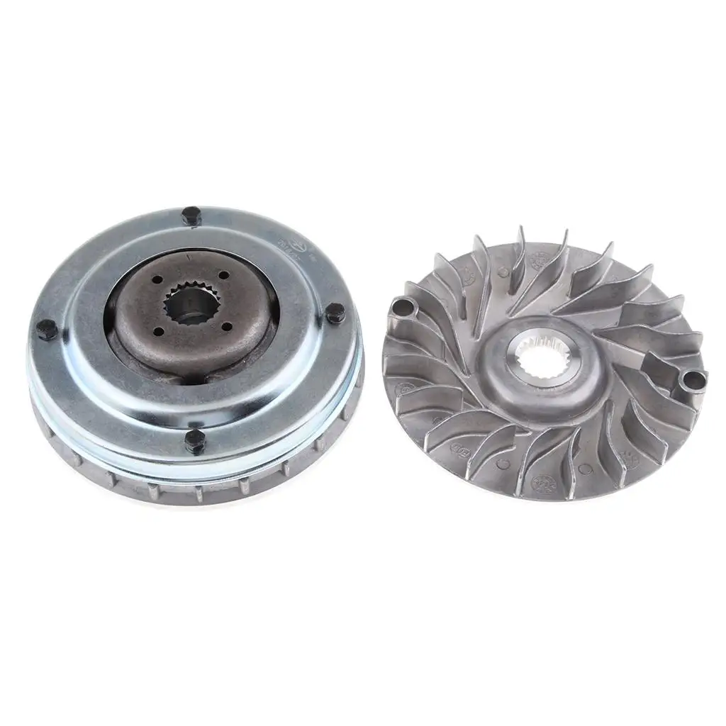 

1 Set 132mm 20 Tooth Primary Front Clutch Drive Variator Clutch Assembly for Chinese Linhai 400cc LH400 ATV 0.83 Inch Variator