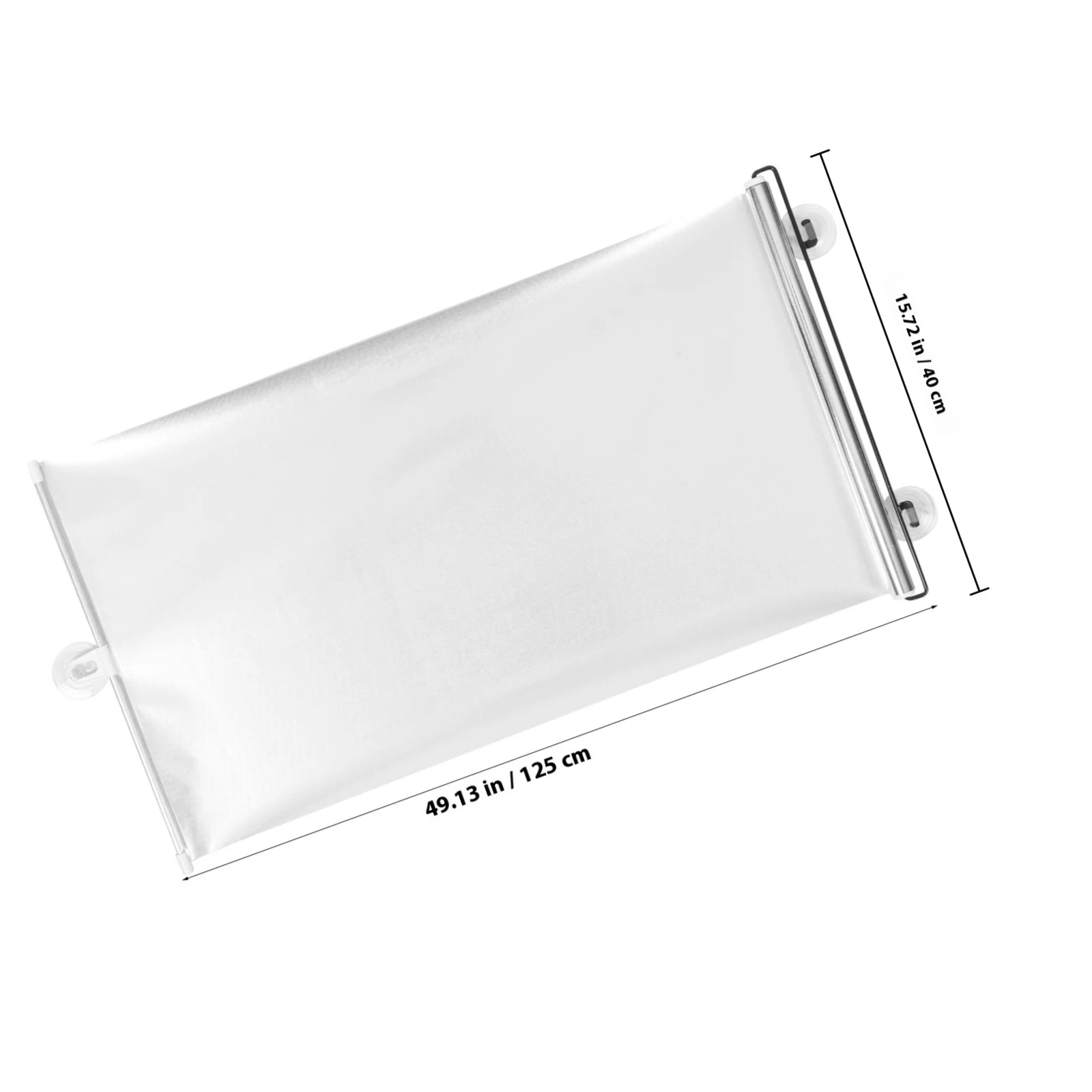 ม่านบังแดดแบบม้วนติดกระจกแบบสุญญากาศ สำหรับห้องนอน ห้องครัว ระเบียง สำนักงาน ห้องภายในอาคาร