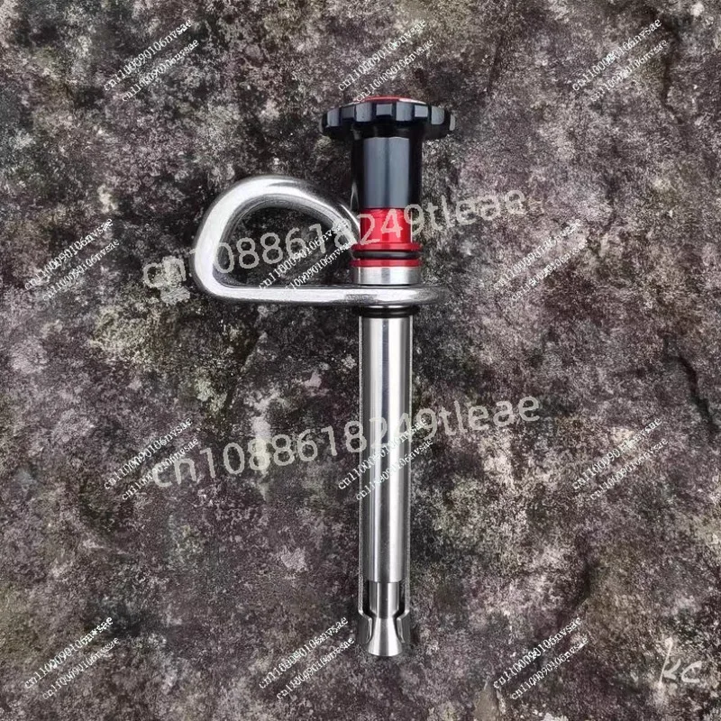 Air conditioning installation Aerial work Removable anchor point rock nails Reuse expansion screws Rock climbing rescue
