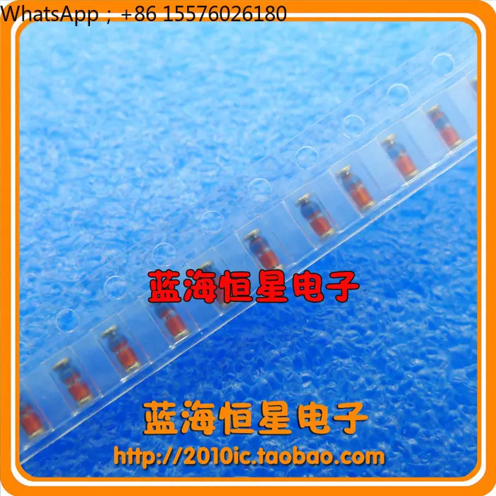 1N4007 IN4007 SMD, Cylinder 1206 Package, Rectifier Diodes (10pcs)