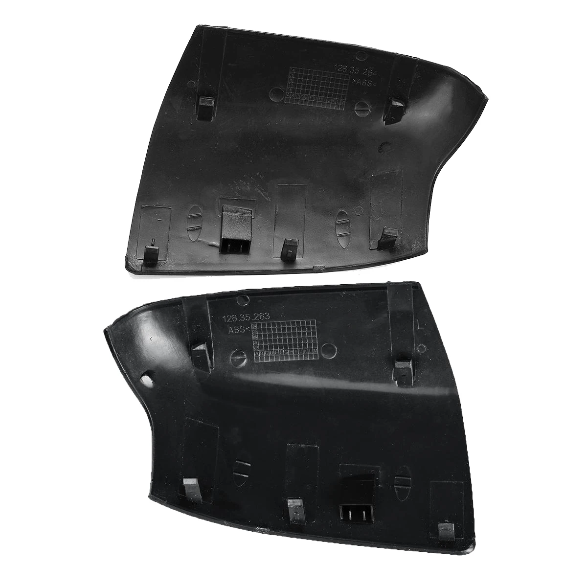 #12E (bright black)Glossy Black Car Rear Mirror Cover for Ford Focus MK2 2005-2007 Left,Automotive Parts & Accessories