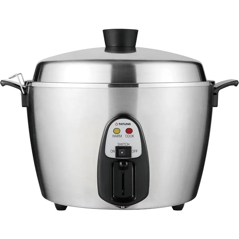 Tatung - TAC-11KN(UL) - 11 Cup Multi-Functional Stainless Steel Rice Cooker, Silver