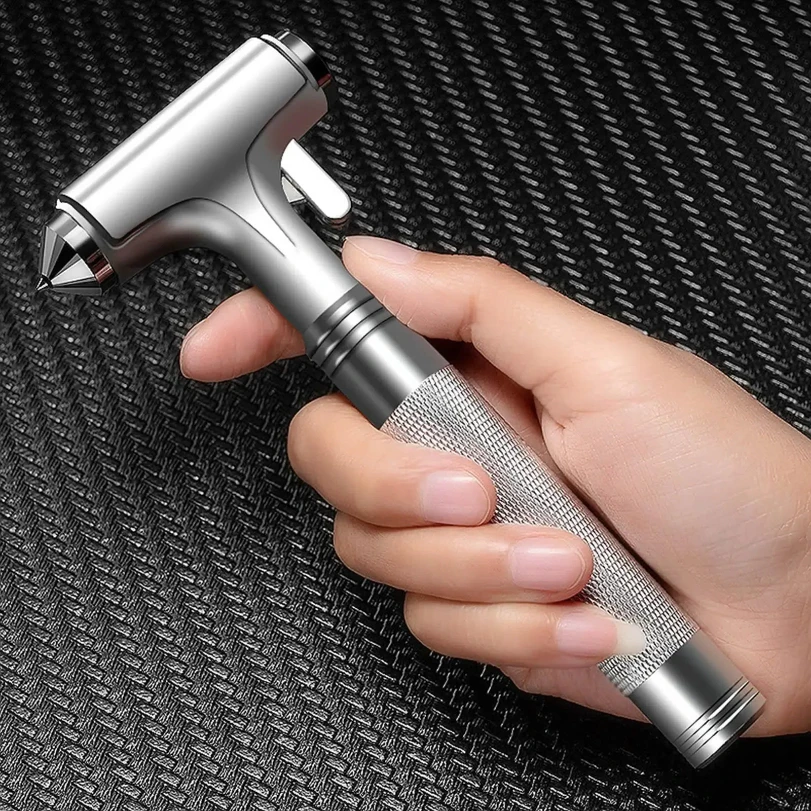 Автомобильный безопасный молоток Автомобильный оконный выключатель Аварийный молоток Резак для ремней безопасности Автомобильный инструмент Спасательный молоток Материал из углеродистой стали Автомобильный безопасный молоток Автомобильный оконный выключатель Аварийный молоток Резак для ремней безопасности Автомобильный инструмент Спасательный молоток Материал из углеродистой стали