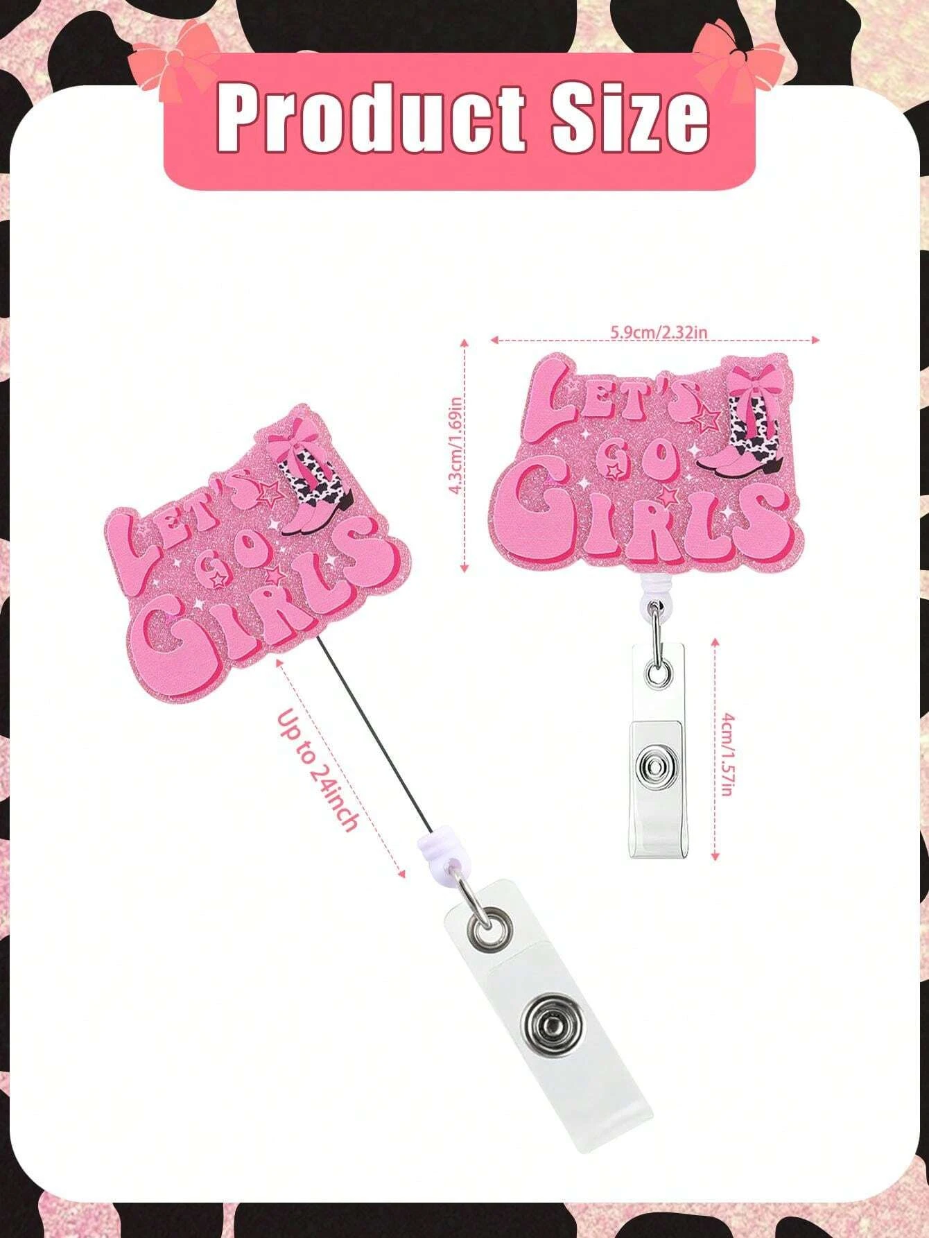 ワニ口クリップ付き格納式バッジホルダー,ワニ口クリップ付き格納式バッジホルダー,ブラウン,ヤク,看護師,教師,学生,医師,1個