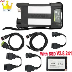 トラック診断ツール,頑丈な掘削機,OBD2ケーブル,Vcom 2インターフェース,ssd診断ツール,vcom 2 ii, 88890400