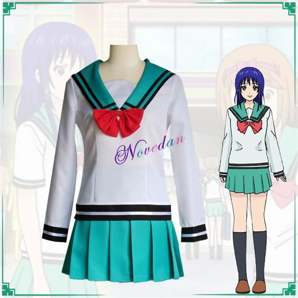 Anime Saiki Kusuo The Disastrous Life K.-Nan Kokomi Cosplay Wigs Costume Exquisite School Uniform Halloween Suit Women Men