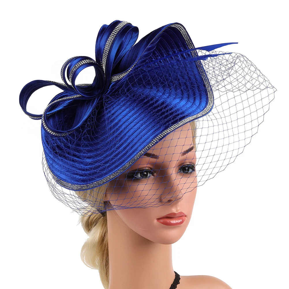 

Charming Fascinator Hat Headband Women Fashionable Dressy Hair Styling Piece 1920S Party Church Carnival Wear Reusable Design
