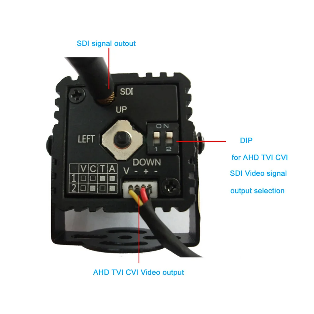 SDI Camera 1080P AHD TVI CVI Video output for Sony Solution 200MP Starlight Night Vision Camera ATM Machine Surveillance Probes