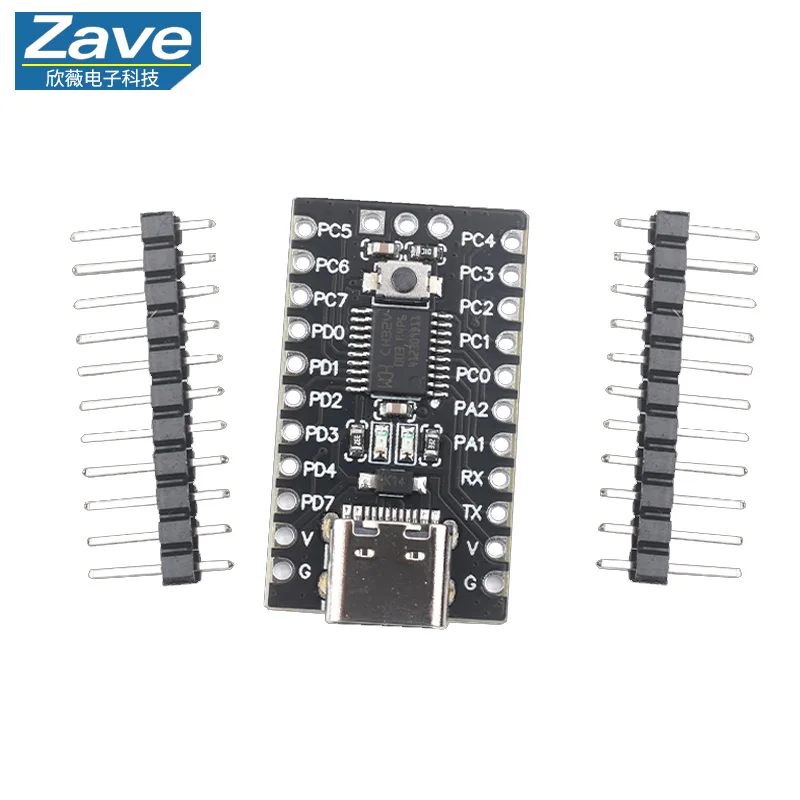 CH32V003 Development Board, Minimum System Board, Core Board, RISC-V CH32V003F4P6 Microcontroller Module