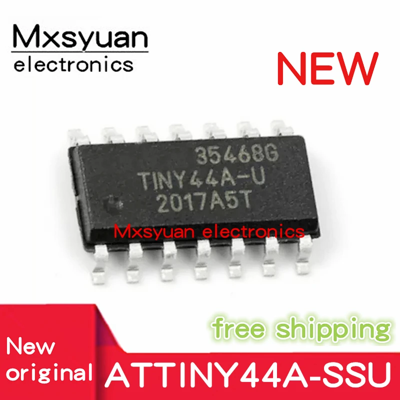 10-100pcs/lot ATTINY44A-SSU ATTINY44A ATTINY44 SOP-14 Mxsyuan 100% New original