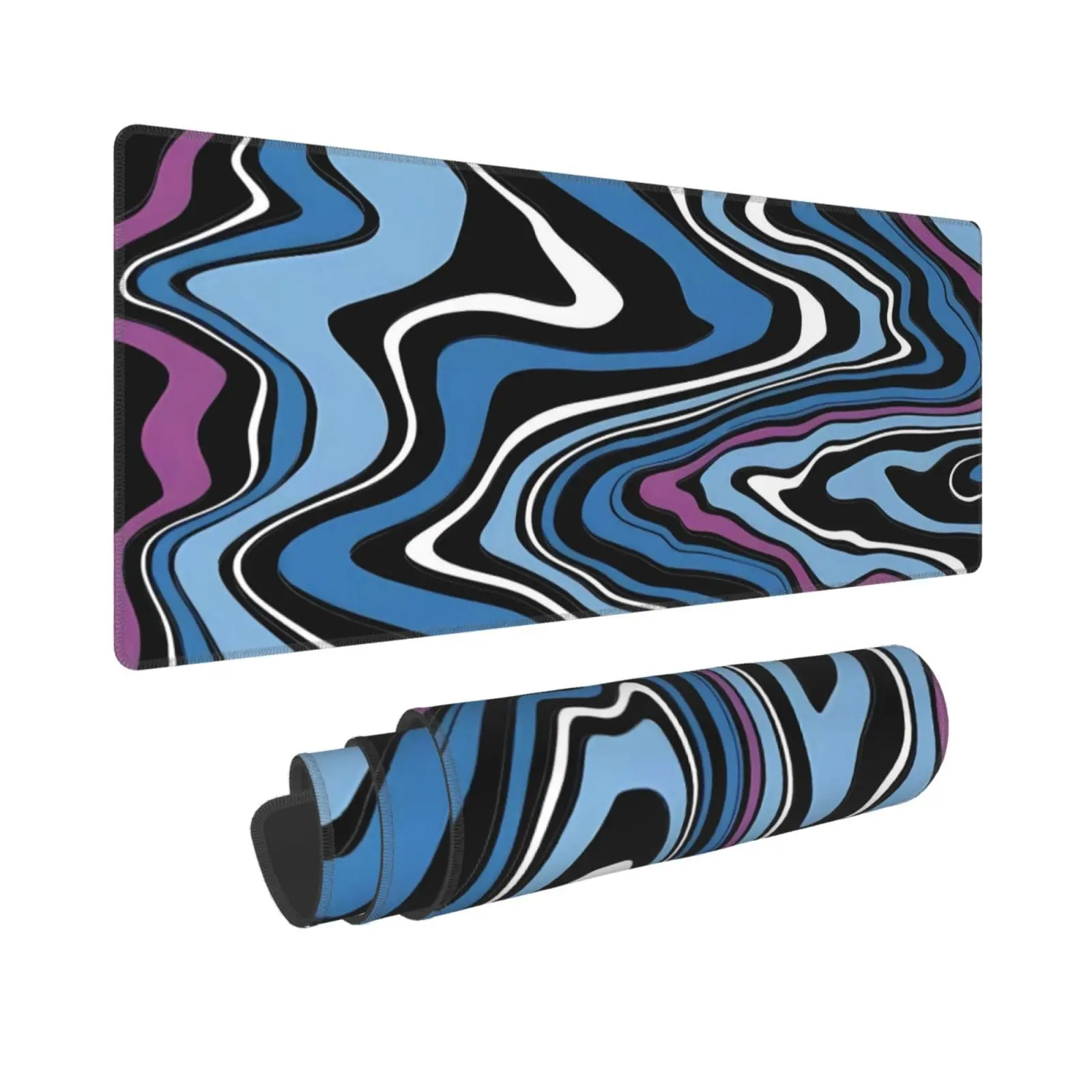 

Blue Mausepad Liquid Mouse Mats Gaming Mat Pad on The Table Office Gamer Accessories Keyboard Pad Art Desk Mat Mouse Carpet