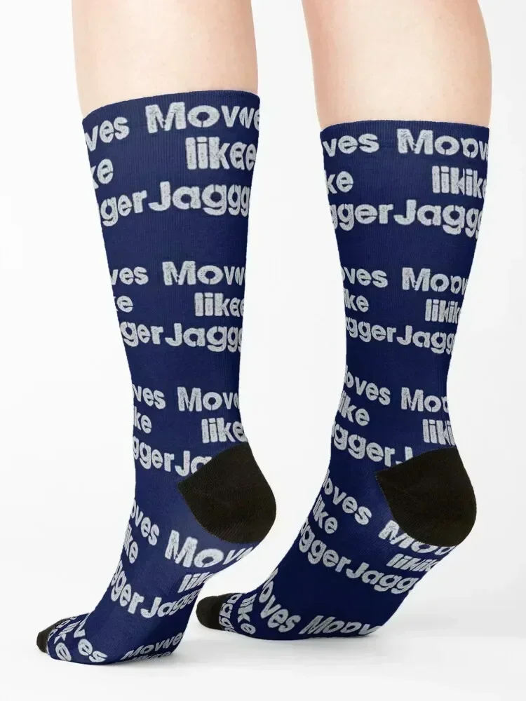 Moves like jagger minimalist Socks Soccer professional running retro christmas stocking Socks Women's Men's
