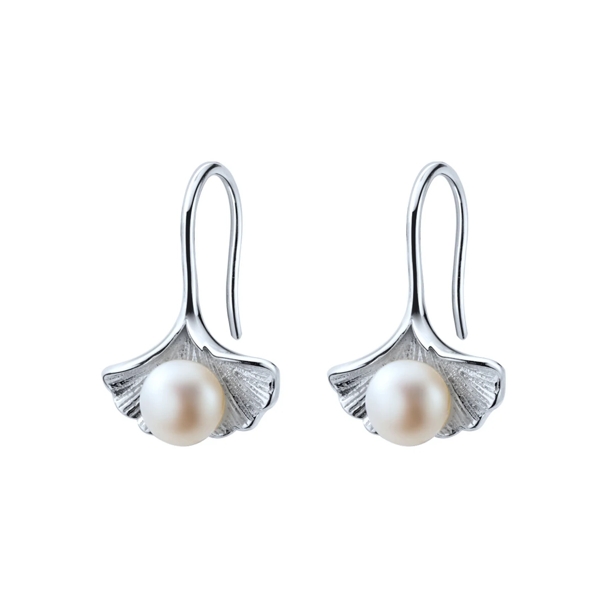 Modian ใหม่ขายจริง 925 เงินสเตอร์ลิงเพิร์ล Drop ต่างหู Elegant Charm Dangle หูสำหรับเครื่องประดับสตรีของขวัญ