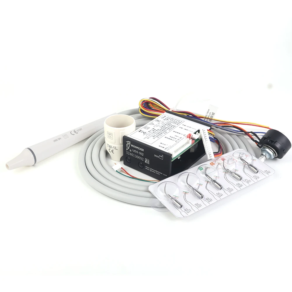 

W*odpecker Dental Ultrasonic Scaler Piezo Build In UDS N2 Scaler Tips For Teeth Scaling Endodontics Periodontics Fit E*S