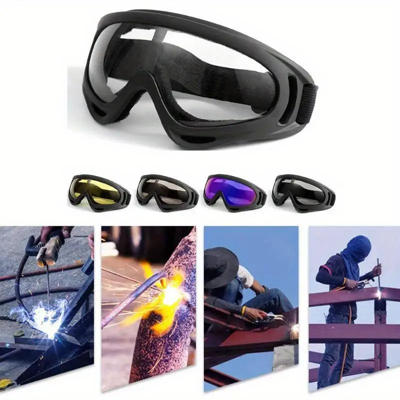 

1pc Glass Welding Glasses Special Goggles for Welders Anti Glare Dust Proof Protection Safety Eyewear for Welding Machines Tools