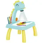 Educação Infantil Montessori Brinquedos para Crianças, Projeção Inteligente, Pintura, Prancheta, Mesa, LED, Aprendizagem, Plumas, Veados, Dinossauros