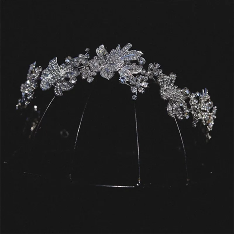 CC Crowns for Wedding Women Hair Accessories Bridal Headbands Engagement Hairwear Exquisite Headdress Shining Hairbands AN116