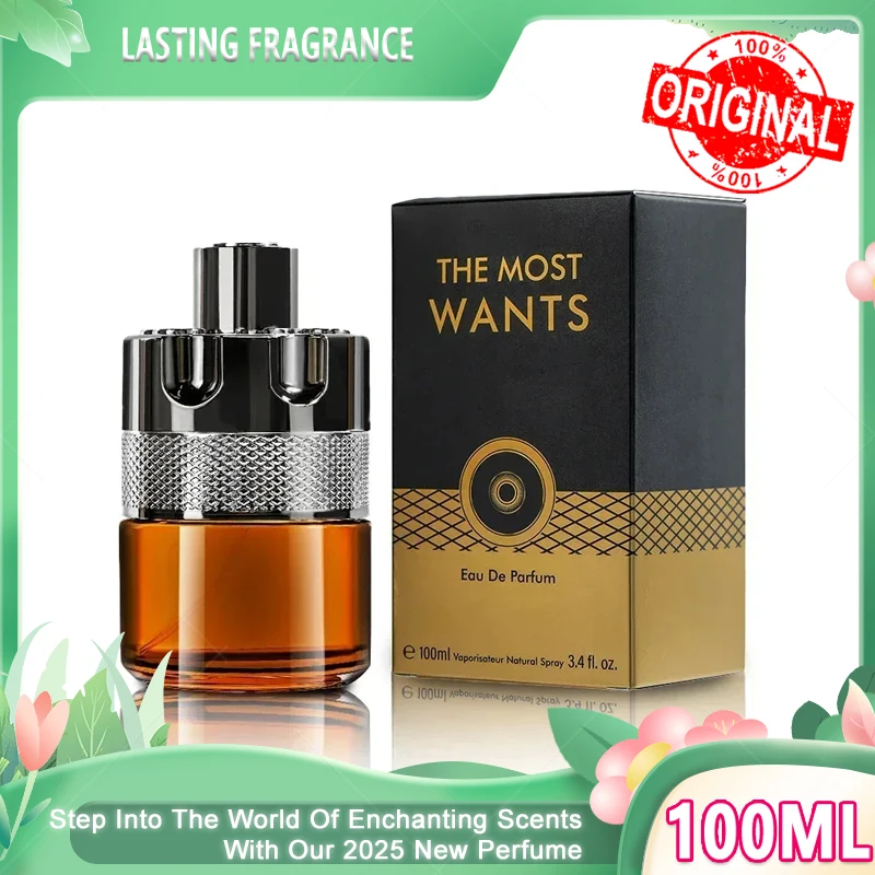 

100 мл мужские очаровательные одеколон оригинальные духи высокого качества сильные феромоны привлекают женщины подходят аромат для вечеринок на выход