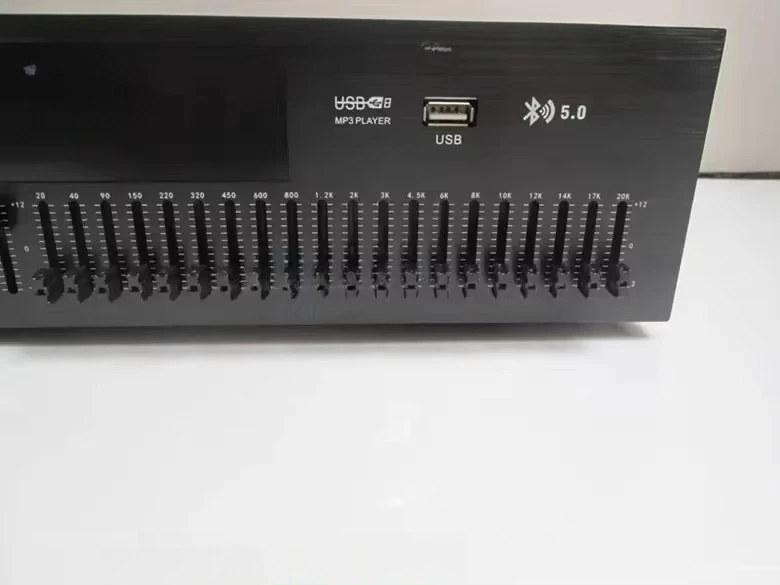 For 5.0 Bluetooth HIFI Stereo Audio Controller, 20-Band Graphic Equalizer 40-Band Audio Regulator Treble Bass Sound Card
