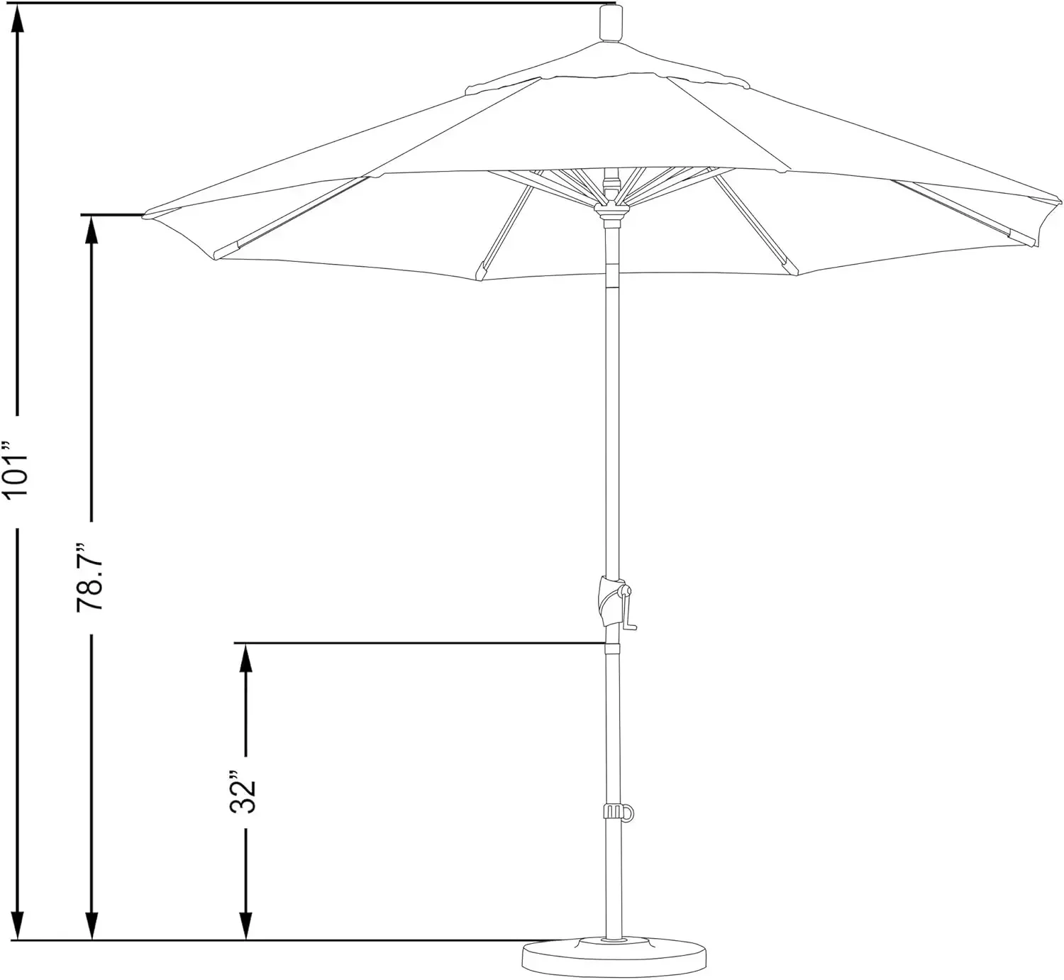 

Зонт для патио Sunbrella Jockey Red, 9 футов, с черным стержнем, алюминиевый, круглый, 9 футов, с ручным подъемом и кнопкой наклона, модель GSPT908302-5403