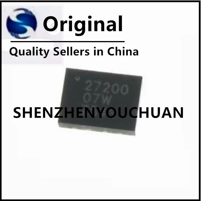 Chipset IC original, BQ27200DRKR, BQ27200, 27200, QFN10, novo, 1-100 pcs